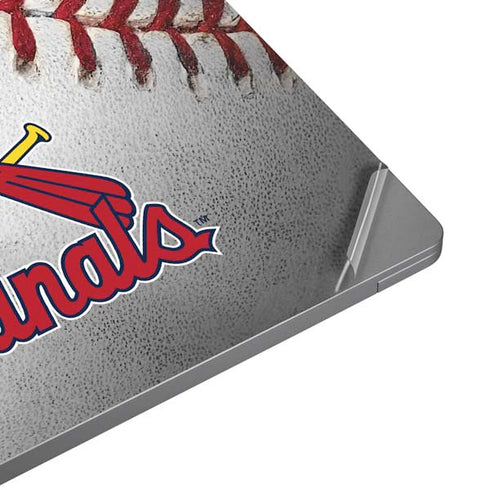 MLB St. Louis Cardinals Game Ball Universal Laptop 16in (13 x 9.4in) Skin